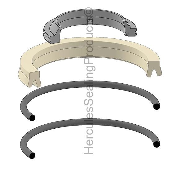 Clark Lift Trucks - After Market Parts Hydraulic Cylinder Repair Kit- 2 X 2-1/4 1811107 - main